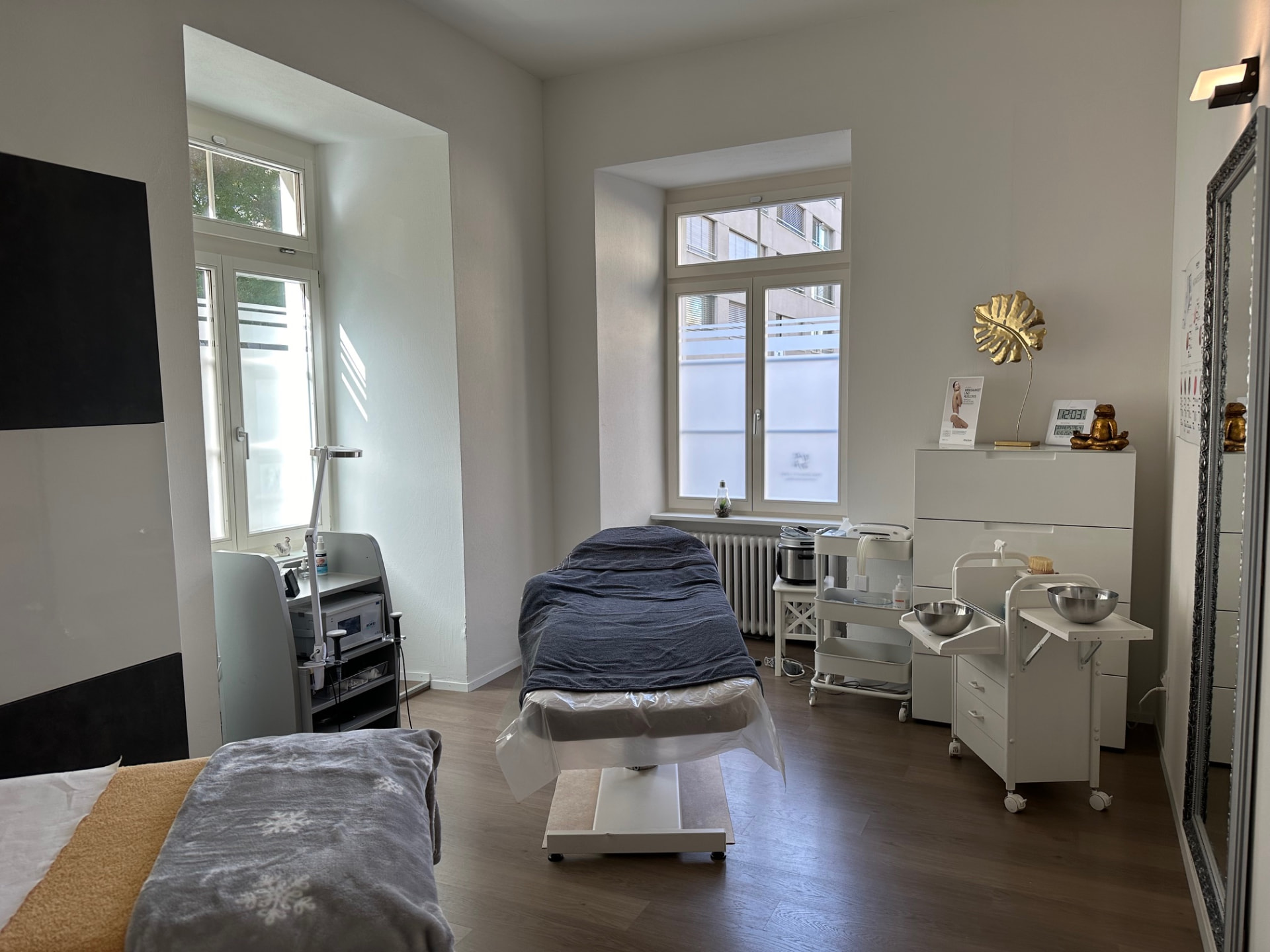 Behandlungsraum von TAKE BEAUTY CARE in Frauenfeld